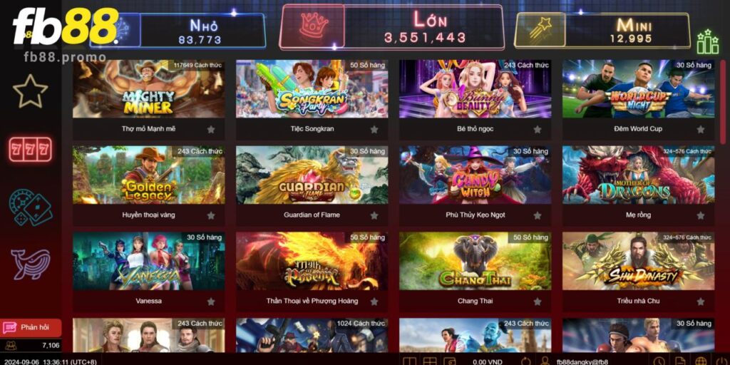 Giới thiệu sảnh SIM Slots tại nhà cái Fb88